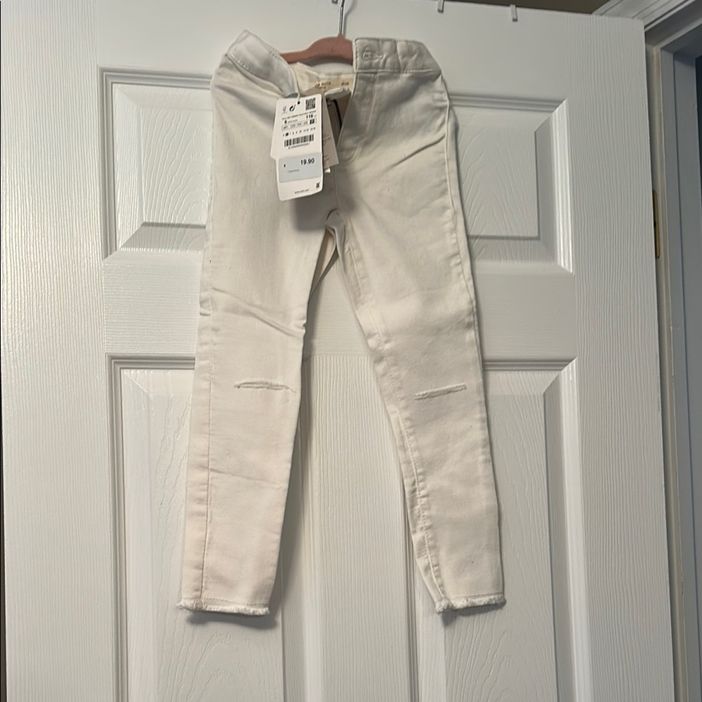 Zara Kids Casual White Pants
